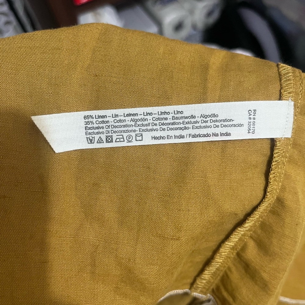 Free People Mustard Yellow Backless Ruffle Midi Dress - Picture 6 of 11